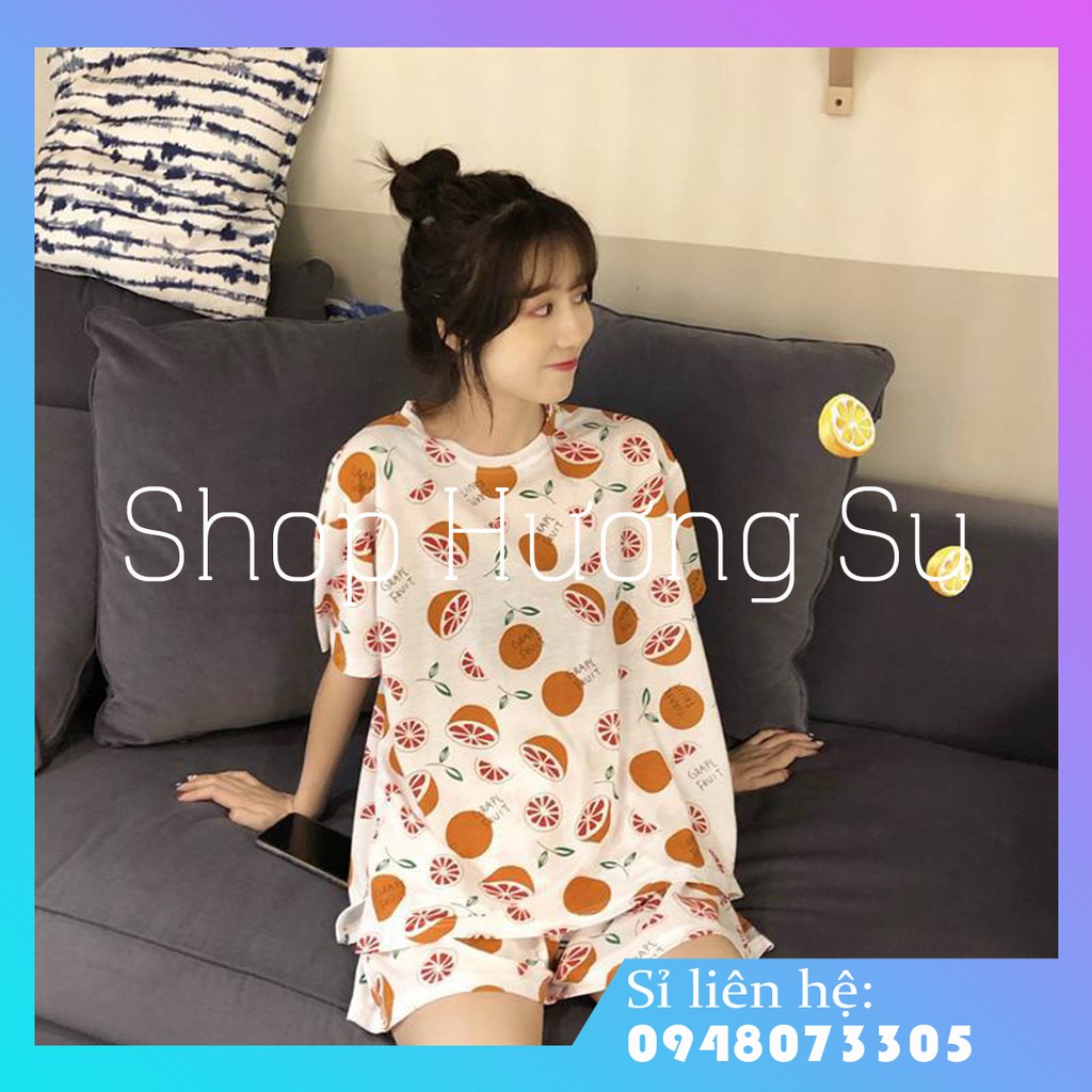 [Mã WASTCOOL giảm 15% tối đa 50K đơn 99K] Set Quần Áo Lửng Mùa Hè Nữ Cực Mát Mẻ-HươngSu