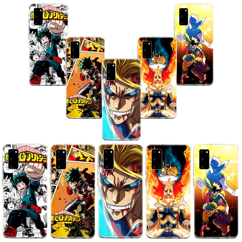 Ốp điện thoại dẻo silicon in hình My Hero Academia cho Samsung J2 J4 J5 J6 J7 Plus Prime J8 2018 Core J2 Prime 87YF