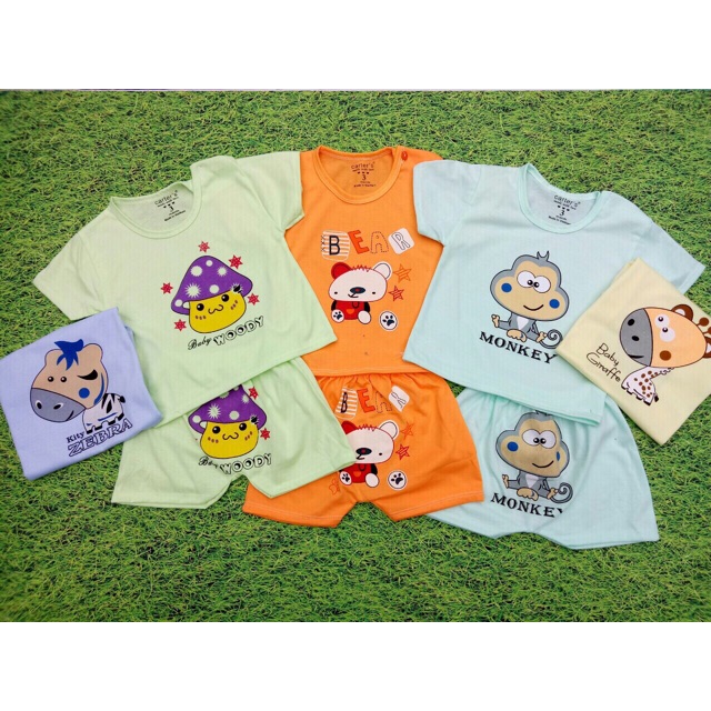 Set 5 bộ tay ngắn cho bé