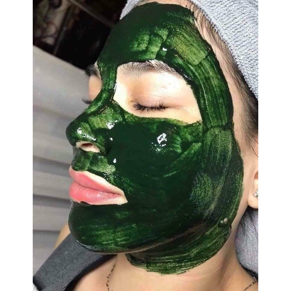 Bột tảo xoắn SIPIRULINA nguyên chất từ thiên nhiên gia công handmade 100gr