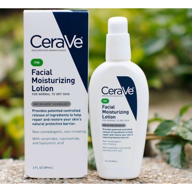 (Bill US) Kem dưỡng Ngày và Đêm Cerave AM-PM Facial Moisturizing Lotion SPF 30 89ml