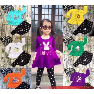 Bộ đồ xinh lung linh cho bé gái