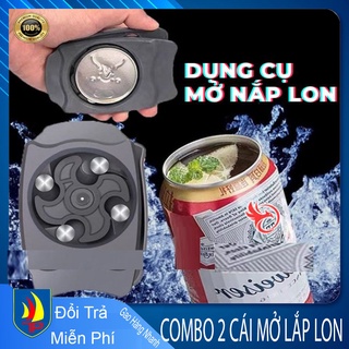 ( COMBO 2 CÁI MỞ LẮP LON ) Dụng cụ mở nắp lon khui cắt nắp lon bia nước ngọt đồ hộp đa năng thông minh chuyên nghiệp