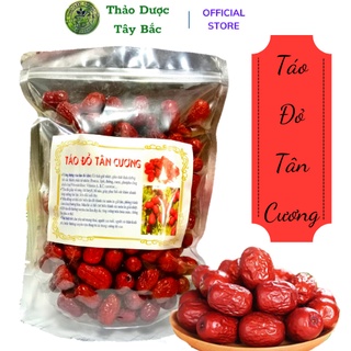 Táo đỏ Tân Cương sấy khô quả dẻo ngọt chắc túi zip 1kg