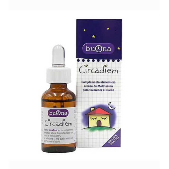 Siro ngủ ngon Buona Circadiem - Hỗ trợ giúp ngủ ngon với Melatonin tinh khiết 99%