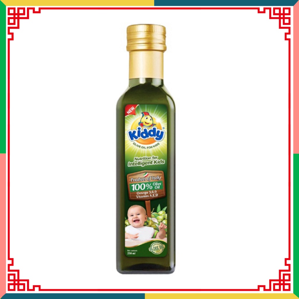 Dầu ăn Kiddy dưỡng chất Olive cho bé 250ml