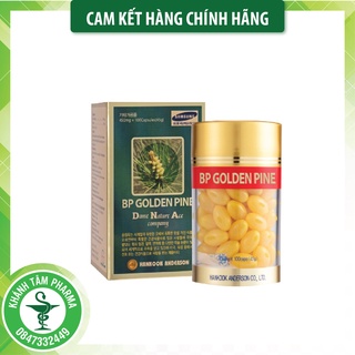 Tinh dầu thông đỏ Hàn Quốc BP Golden Pine – Giúp lưu thông máu, giảm cholesterol, cân bằng mỡ máu, ngừa xơ vữa động mạch