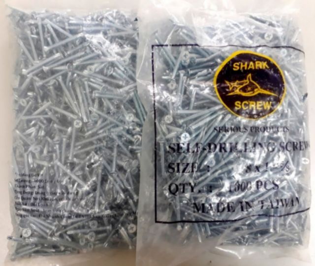 100 con Vít đuôi cá, tự khoan ren mịn M4x30mm