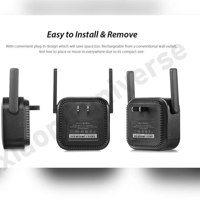 ♀ Thiết Bị Khuếch Đại Tín Hiệu Wifi Xiaomi 300Mbps Với 2 Ăng Ten R03 ☆ | BigBuy360 - bigbuy360.vn