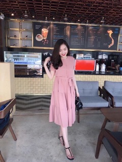 VÁY Buộc eo