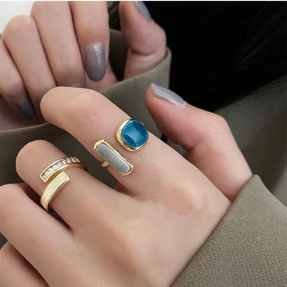 Nhẫn Thời Trang Cao Cấp Phong Cách Nhật Bản Sang Trọng