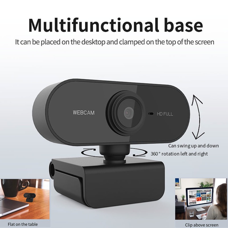 Webcam Hd 1080p Usb Có Micro Cho Máy Tính A2008-X4 | BigBuy360 - bigbuy360.vn