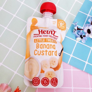 Váng Sữa Custard Heinz Úc Cho Bé 6M (8M)