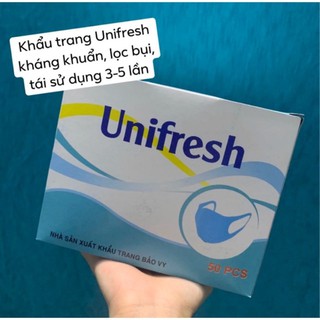 Khẩu trang vải kháng khuẩn Unifresh
