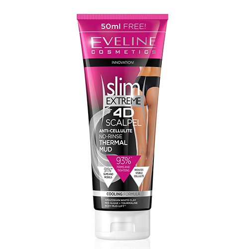 Gel tan mỡ làm lạnh SLIM EXTREME 4D Scalpel ANTI-CELLULITE EVELINE COSMETICS (Không nhờn)