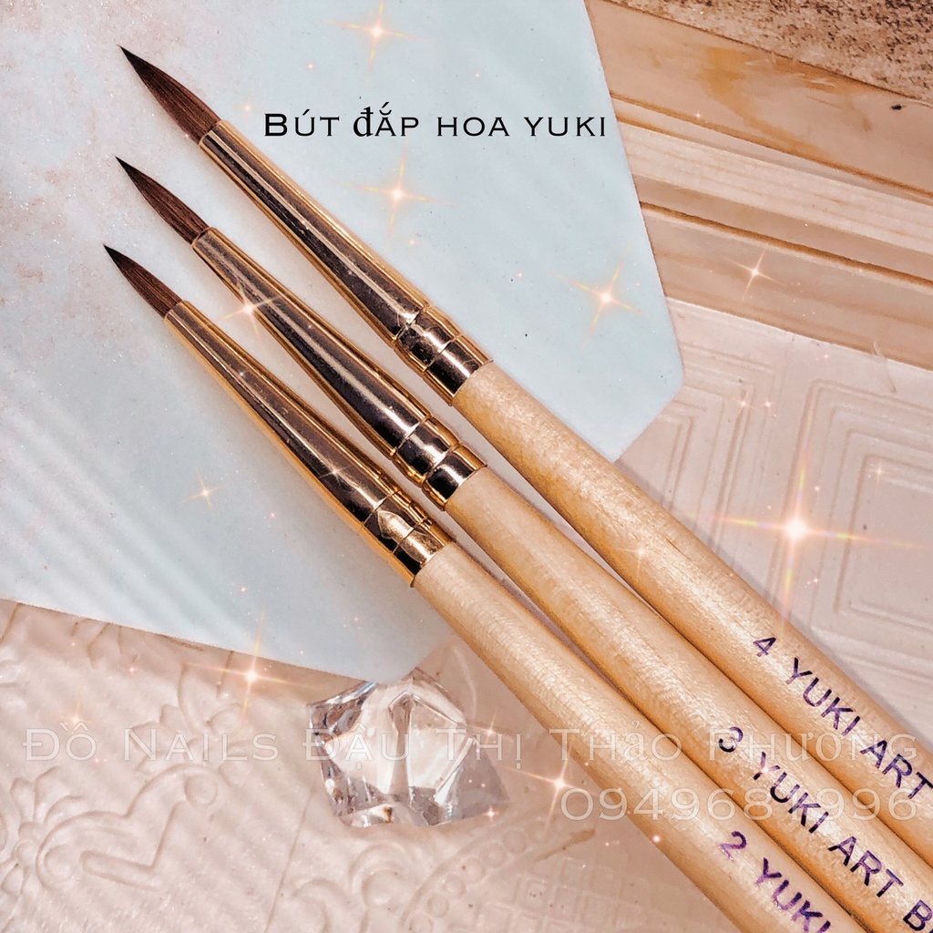 Bút đắp hoa Yuki tím 2 3 4