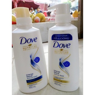 (Siêu mềm mượt)Dầu gội  hoặc Dầu xả Dove Chuẩn Thailand 480ml