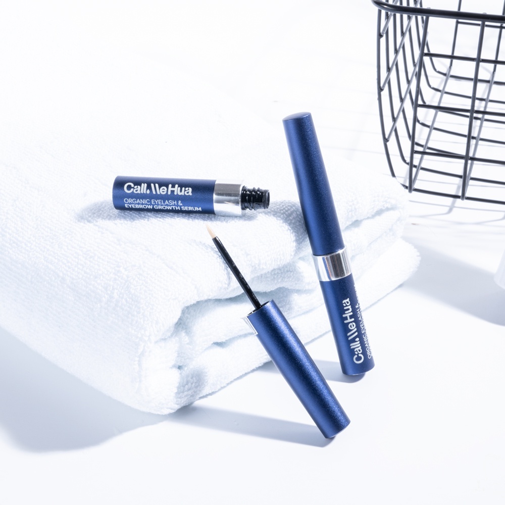Serum Dưỡng Mi Giảm Rụng Giúp Mi Dày và Dài Organic Eyelash & Eyebrow Growth Serum CallMeHua 5ml/chai