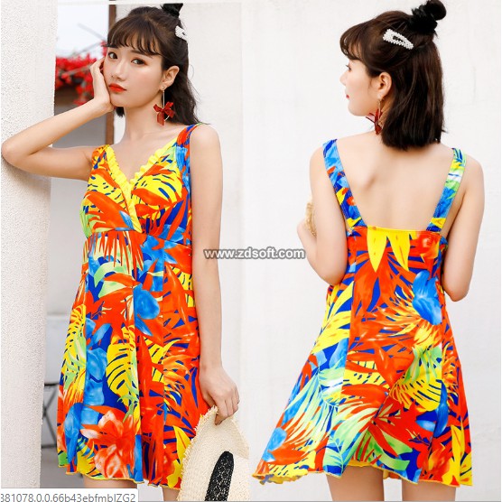 CÓ SẴN bikini đồ bơi nữ size lớn dáng váy kín đáo | BigBuy360 - bigbuy360.vn