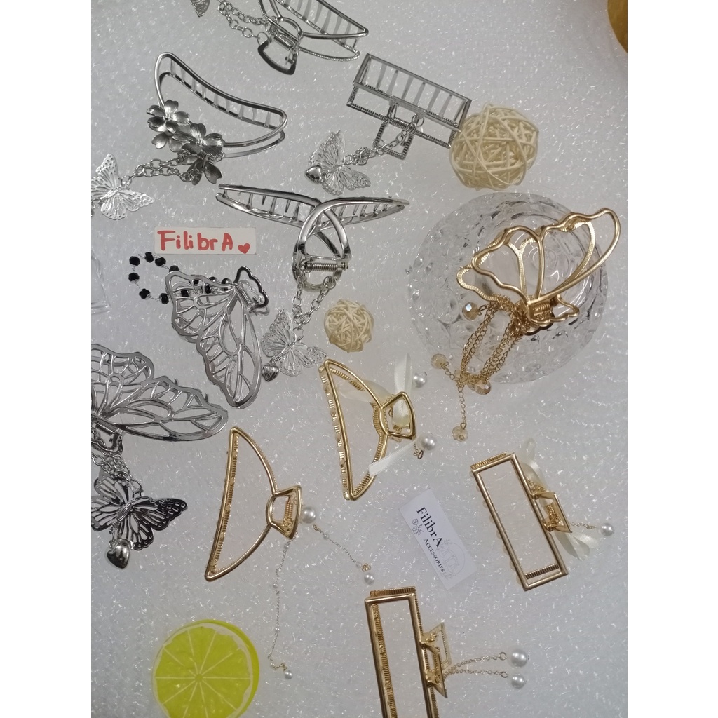 Kẹp tóc kim loại nhỏ(7cm,8cm) phong cách Hàn Quốc , phụ kiện tóc nữ