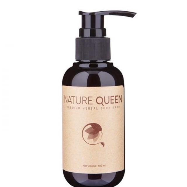 Nature Queen - Sữa tắm thảo dược giúp giải cảm, giảm mụn lưng 480ml