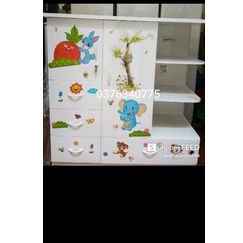 tủ nhựa cho trẻ em cao 125x125
