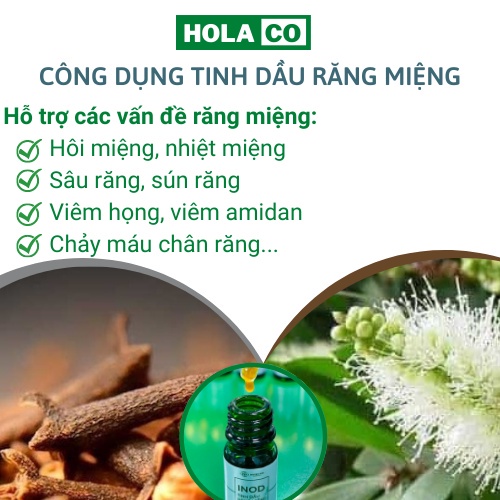 Tinh dầu hôi miệng Inod Huyền Phi, giảm nhiệt miệng , viêm lợi, sâu răng sau 1 liệu trình sử dụng