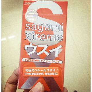 Bao cao su sagami xtreme. bao cao su nhật. hộp 10 chiếc