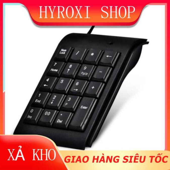 Bàn phím số rời Numpad mẫu 1 HYROXISHOP