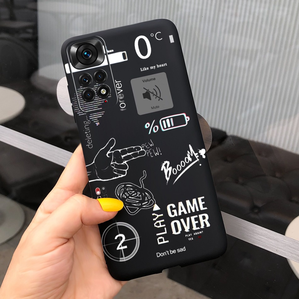 Ốp Điện Thoại Silicon TPU Mềm Họa Tiết Hoạt Hình Cho Xiaomi Redmi Note 11 Pro / Note11 / Note 11S Redmi Note11s 11 Pro 4G