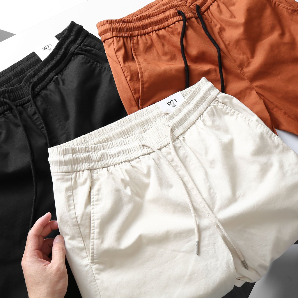 Quần Kaki Unisex lưng thun Siêu nhẹ Dáng Âu Phong Cách dạo chơi (55 - 95kg)