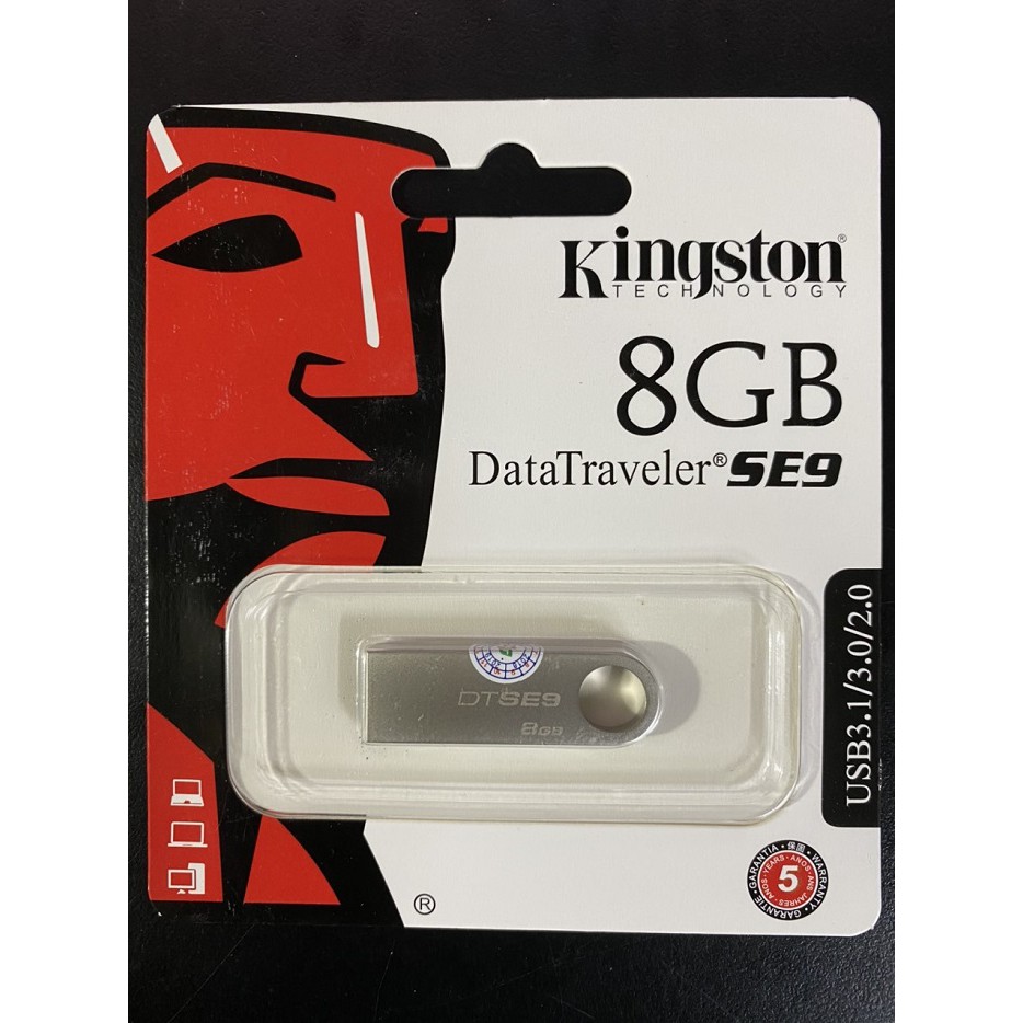 USB Kingston SE9 4GB 8GB 16GB 32GB 64GB Chống Nước