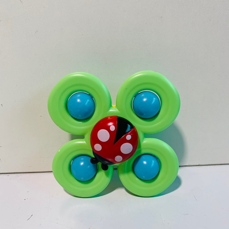 Set 3 đồ chơi con quay spinner Uulzzor hình côn trùng vui nhộn, chất liệu an toàn cho bé