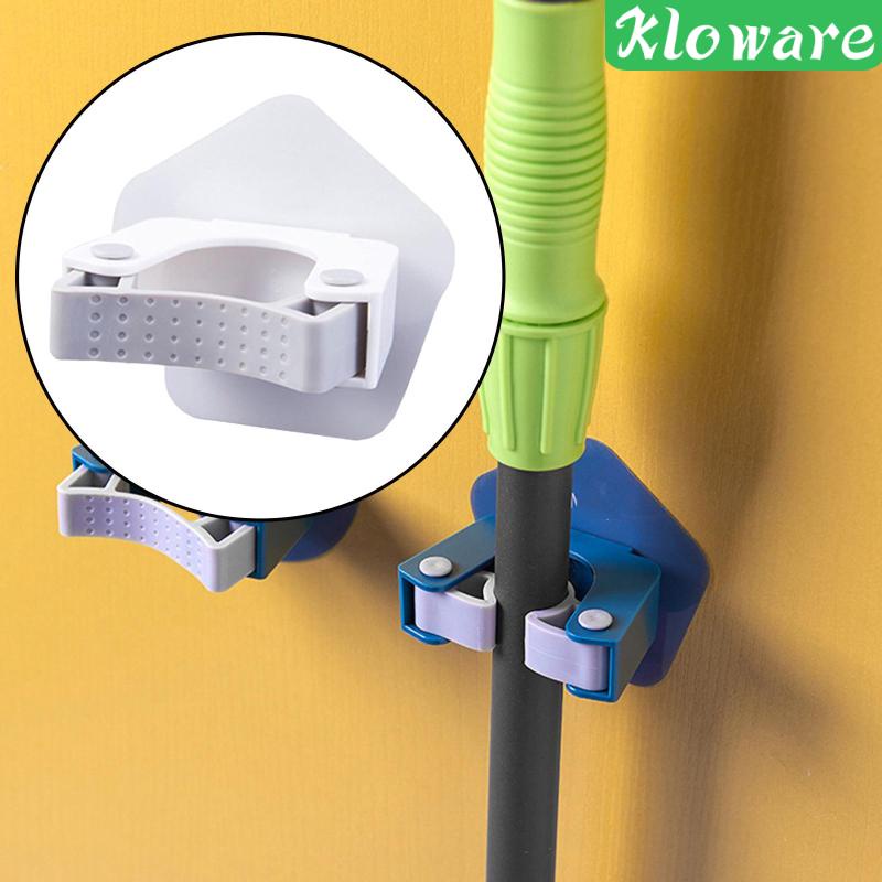 Kloware] Kẹp Giữ Cây Lau Nhà Gắn Tường Bằng ABS Chắc Bền Không Cần Lắp Đặt