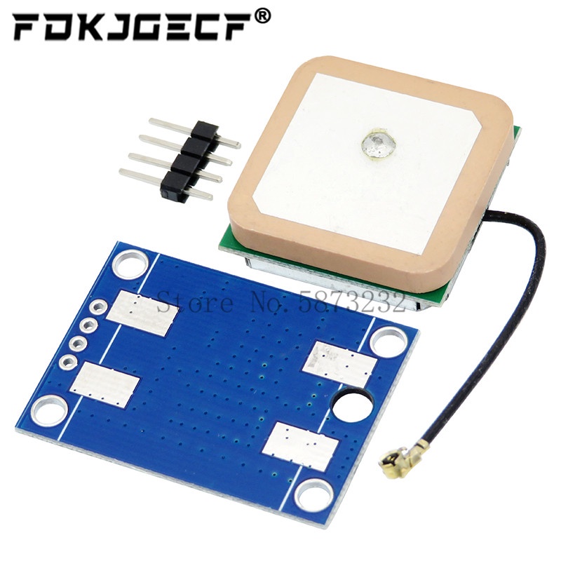 Mô Đun Ăng Ten Gy-NEO6MV2 NEO-6M GPS 3V-5V NEO6MV2 Với Ăng Ten Bay EEPROM MWC APM2.5