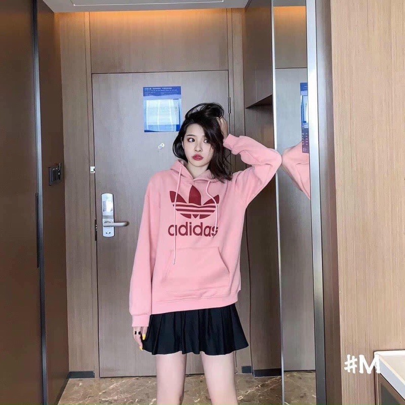 Áo nỉ mũ hồng AD | BigBuy360 - bigbuy360.vn