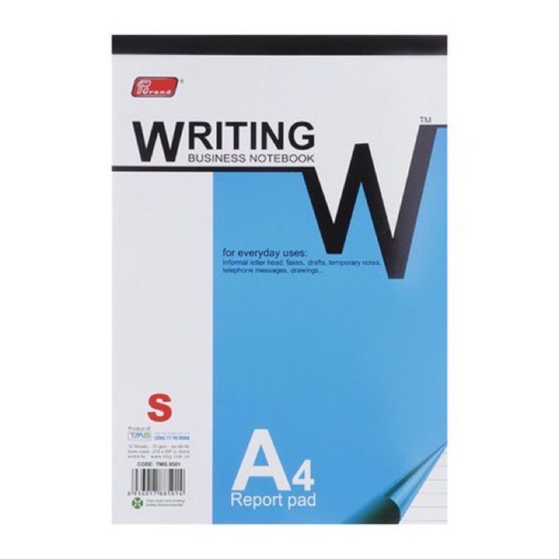 (Giá sỉ 1 lốc) Vở xé / sổ xé writing pad Grand khổ A4 / A5 / A6 màu sắc ngẫu nhiên