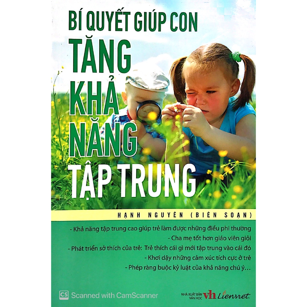 Sách - Bí Quyết Giúp Con Tăng Khả Năng Tập Trung