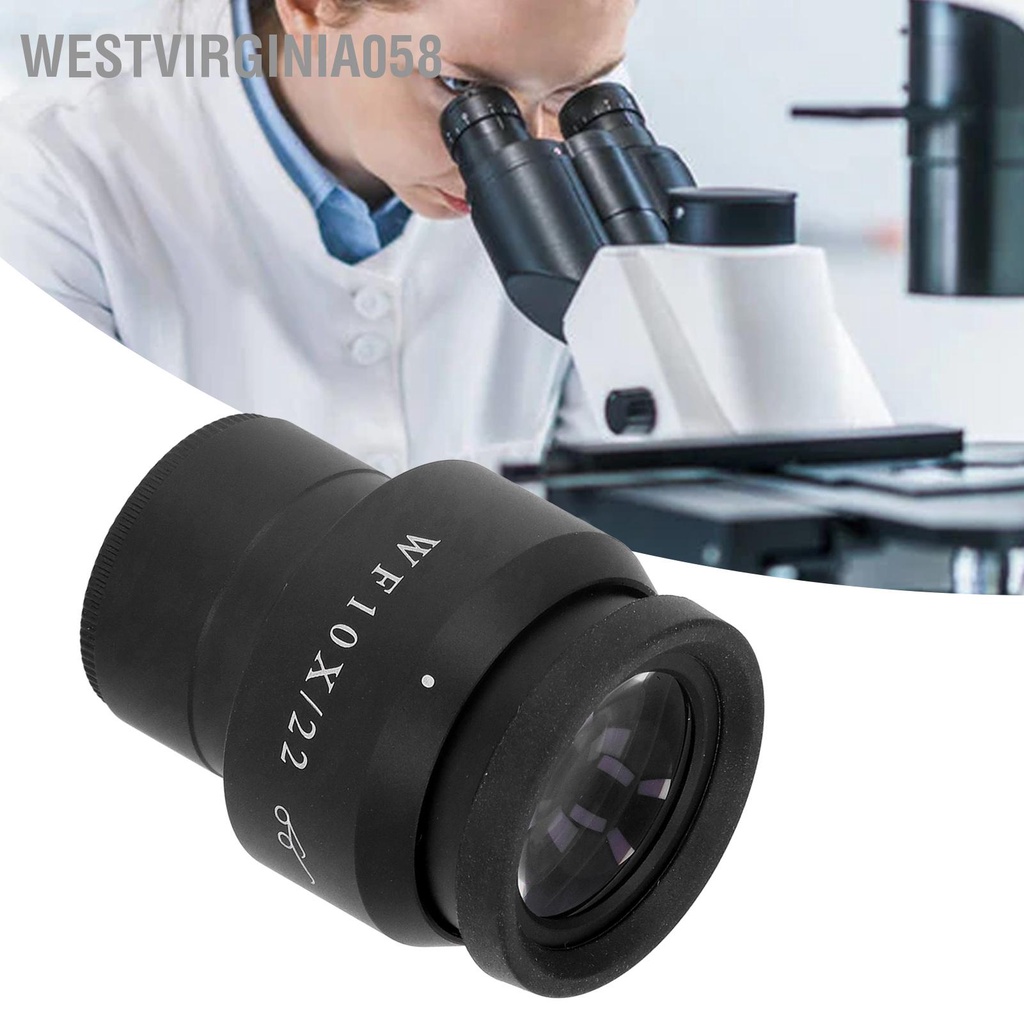 Có thể bán buôn Thị kính hiển vi WF10X / 22mm 30mm Giao diện rộng Góc cao cho phòng thí nghiệm Westvirginia058 Hàng giao ngay
