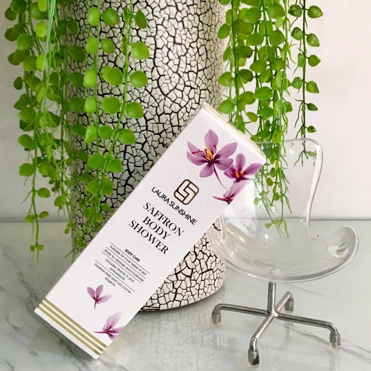 (Kèm quà tặng)Sữa tắm Nhụy hoa Nghệ tây Saffron Body Shower Laura sunshine Nhật Kim Anh