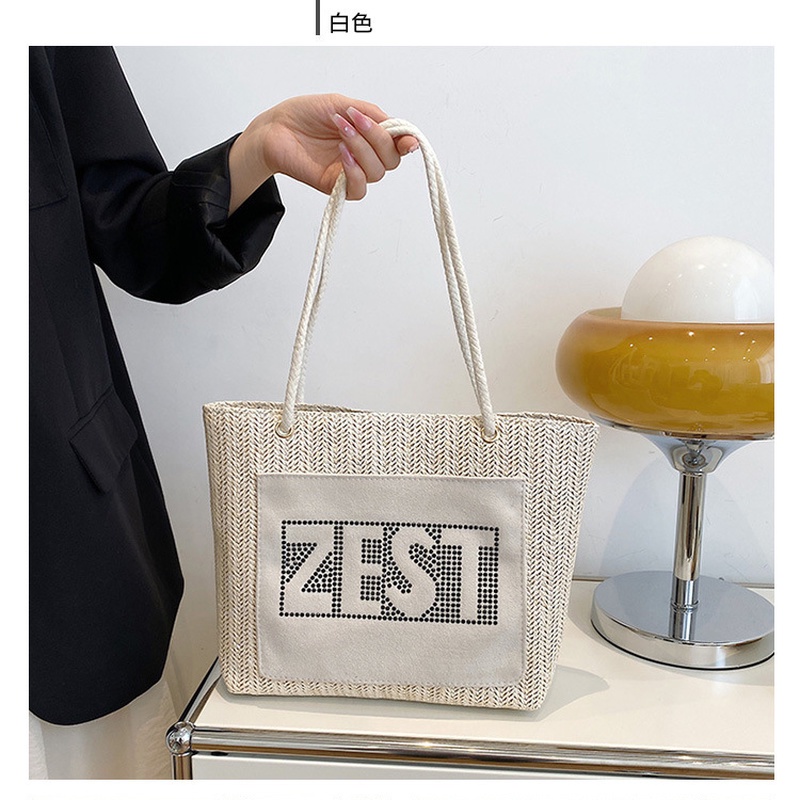 Túi Xách Đeo Vai Vải Lanh Cỡ Lớn Thời Trang Mùa Hè Mới 2022 NB00093