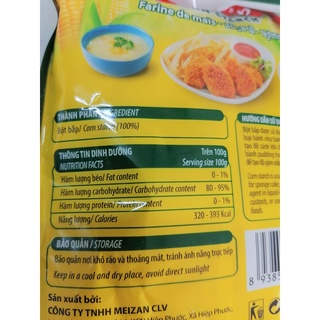 [Túi nhỏ 150g] BỘT BẮP (Bột ngô) [VN] MEIZAN Corn Starch (alc-hk)