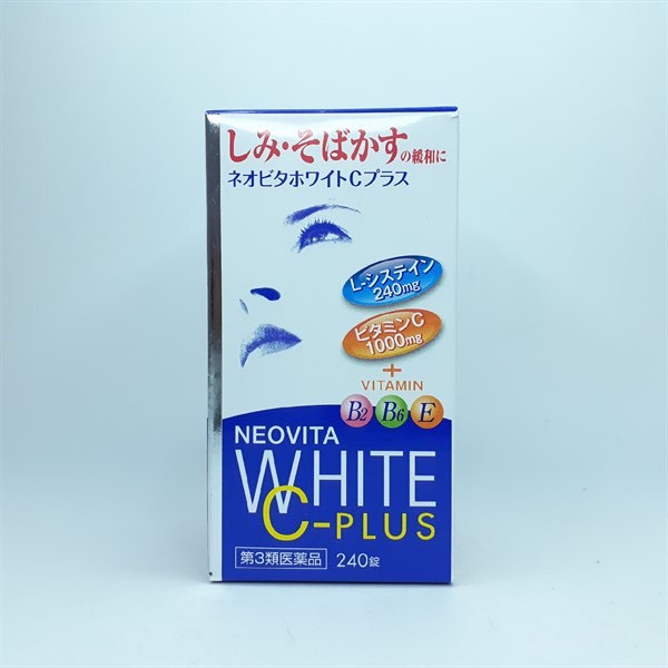 Date 2025 Viên Trắng Da Neovita White C-Plus Mẫu Mới Nội Địa Nhật Bản 240 viên