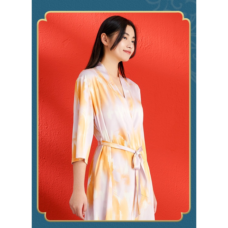 Áo choàng tắm Kimono ngủ đồ ngủ kiểu Nhật bản Chất Latin Mềm Mịn ❊ Hoàn xu Freeship❊ Ivy sweet home IVY210