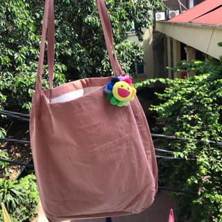 Túi tote Trơn vải 2 lớp dày dặn Hàn Quốc -Túi tote Nhung đẹp