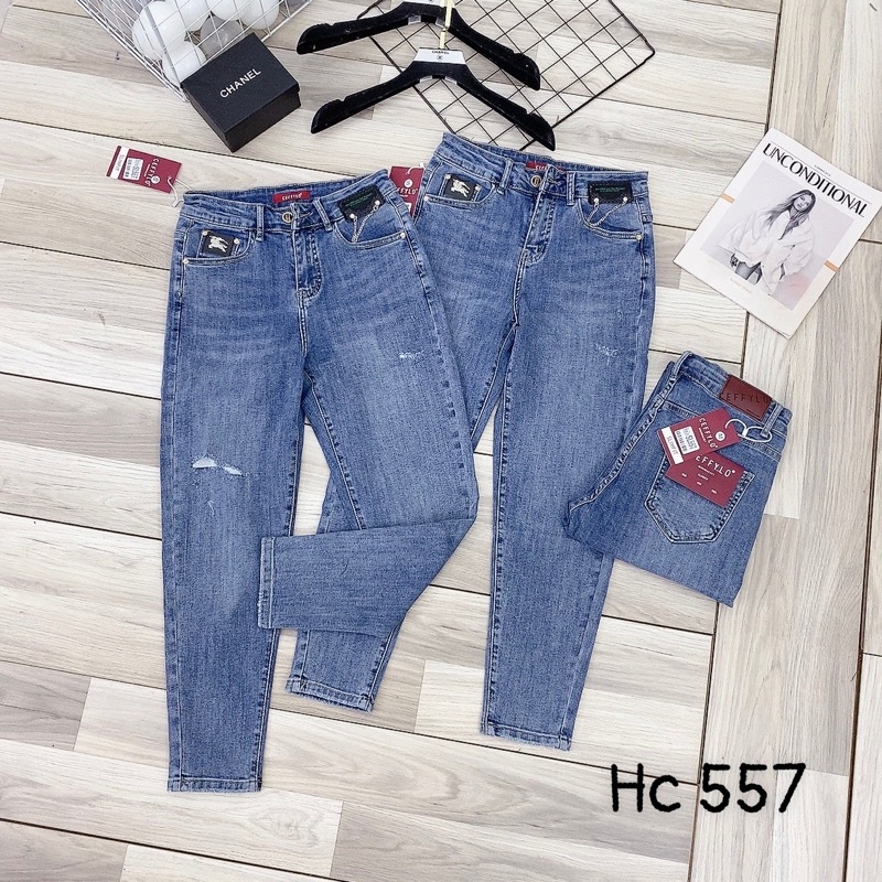 Quần jean baggy co giãn