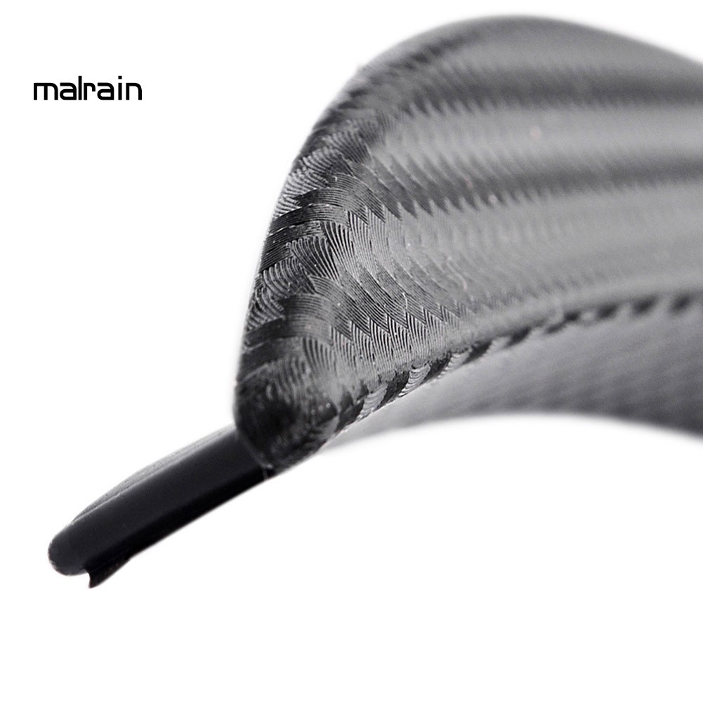 Set 2 dải dán vòm bánh xe hơi bằng sợi carbon 72cm chất lượng cao