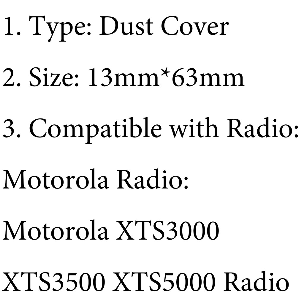 Vỏ Bọc Chống Bụi Cho Radio Hai Chiều Motorola Xts3000 Xts3500 Xts5000 | BigBuy360 - bigbuy360.vn