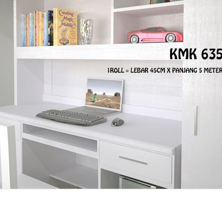 Giấy Dán Tường Họa Tiết Vân Gỗ Màu Trắng Đen Kmk 634 635