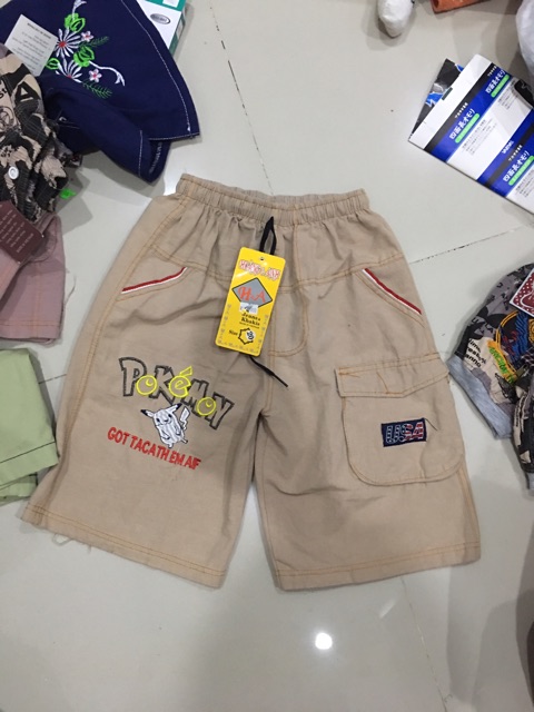 Sales sốc Quần kaki sọt bé trai 15-20kg